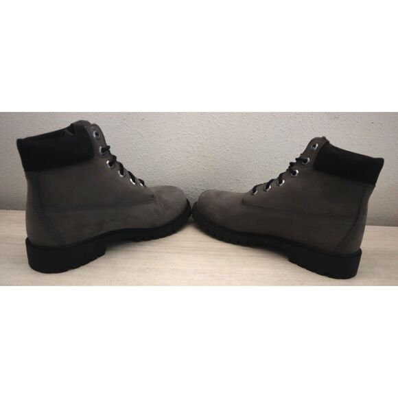 Timberland 0A64B9-033 Men's Sz 6.5M Med. Gray Nubuck Premium 6" Waterproof Boots - Picture 11 of 11